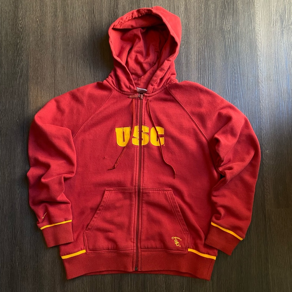 USC Trojans nike zip up hoodie